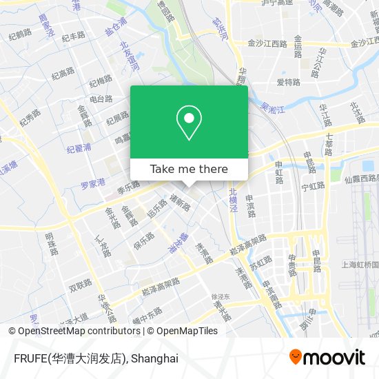 FRUFE(华漕大润发店) map
