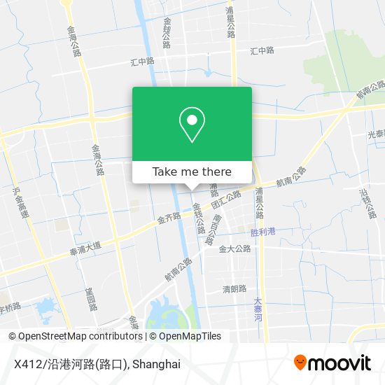 X412/沿港河路(路口) map