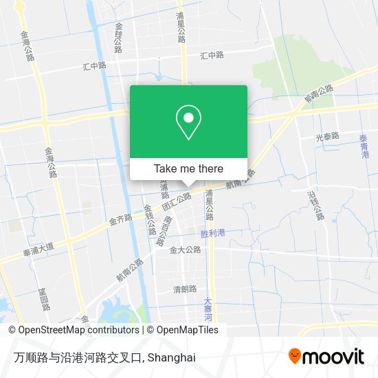 万顺路与沿港河路交叉口 map