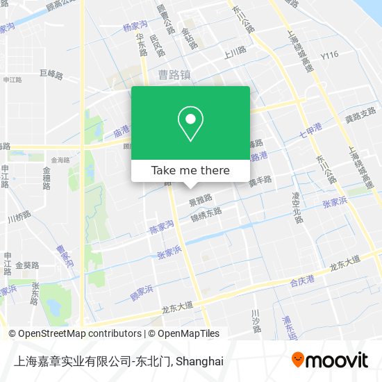 上海嘉章实业有限公司-东北门 map