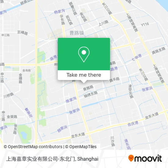上海嘉章实业有限公司-东北门 map