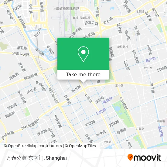 万泰公寓-东南门 map