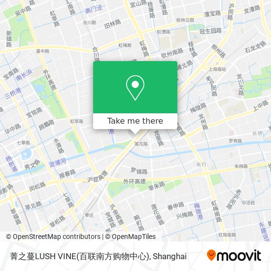 菁之蔓LUSH VINE(百联南方购物中心) map