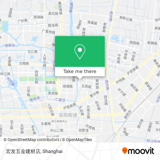 宏发五金建材店 map