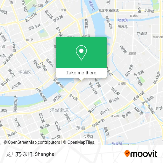 龙居苑-东门 map