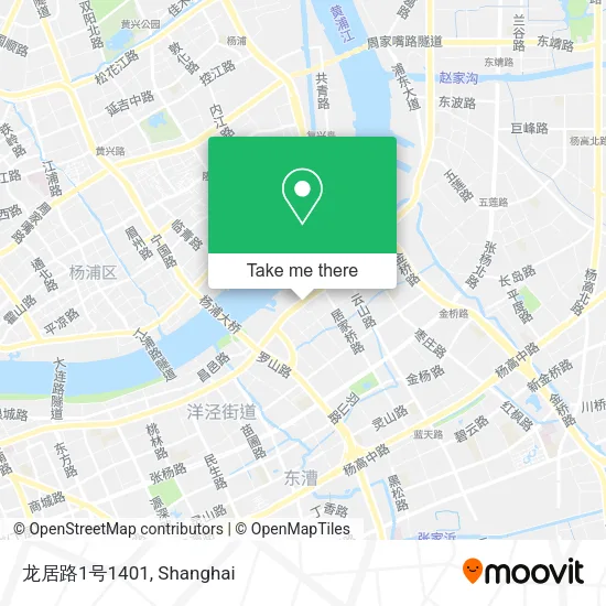 龙居路1号1401 map