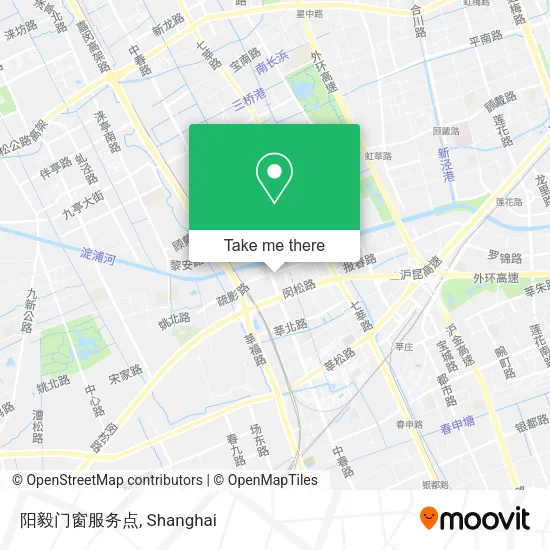 阳毅门窗服务点 map