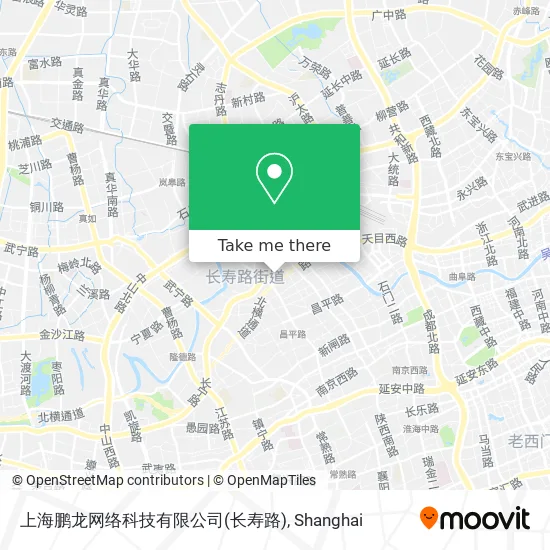 上海鹏龙网络科技有限公司(长寿路) map