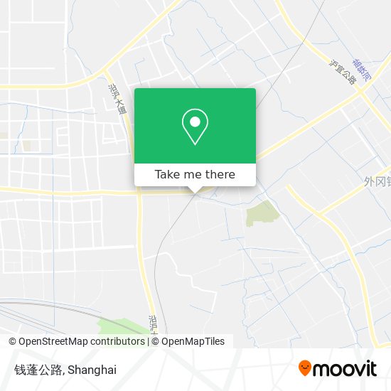 钱蓬公路 map