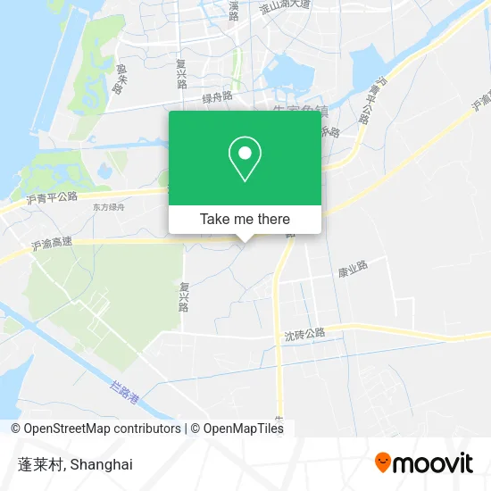 蓬莱村 map