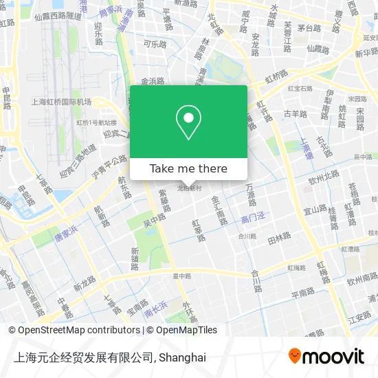 上海元企经贸发展有限公司 map