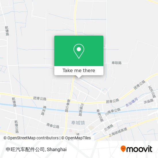 申旺汽车配件公司 map