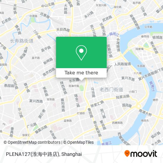 PLENA127(淮海中路店) map