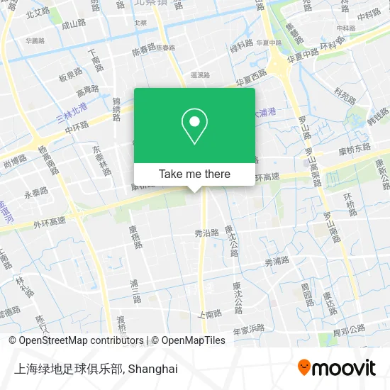 上海绿地足球俱乐部 map
