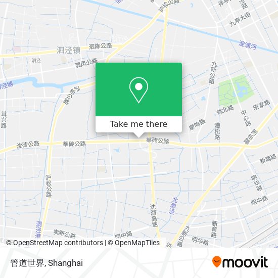 管道世界 map