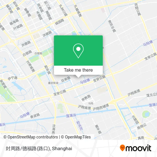 封周路/德福路(路口) map