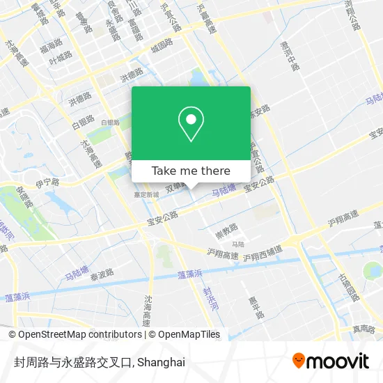 封周路与永盛路交叉口 map