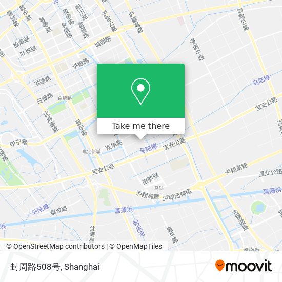 封周路508号 map