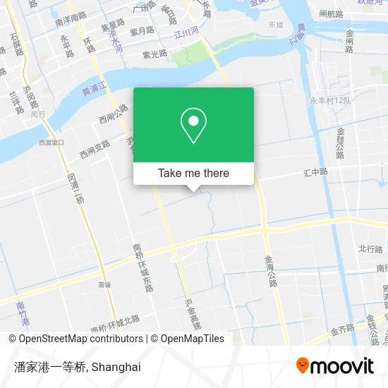 潘家港一等桥 map