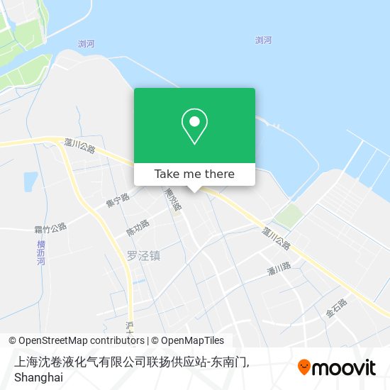上海沈卷液化气有限公司联扬供应站-东南门 map