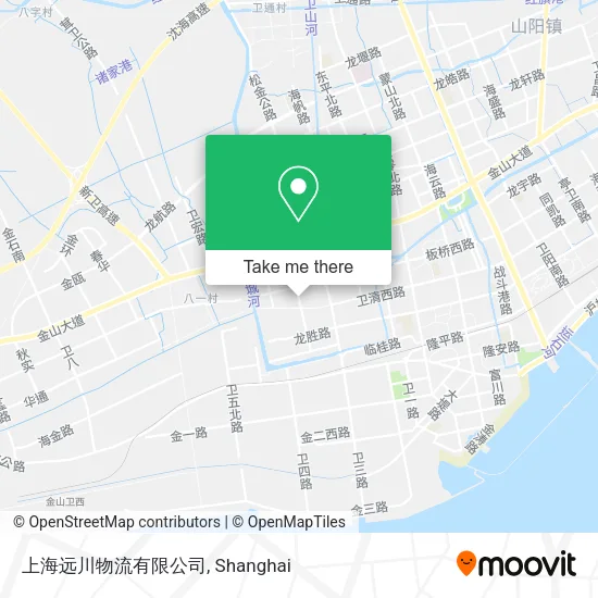 上海远川物流有限公司 map