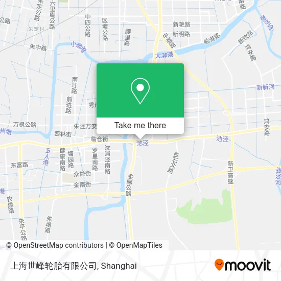 上海世峰轮胎有限公司 map
