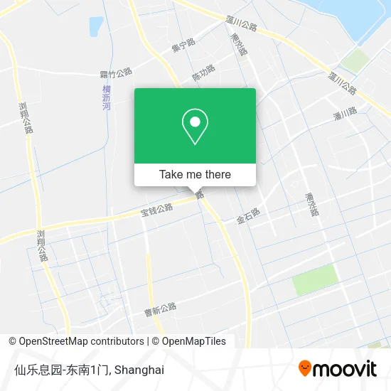 仙乐息园-东南1门 map