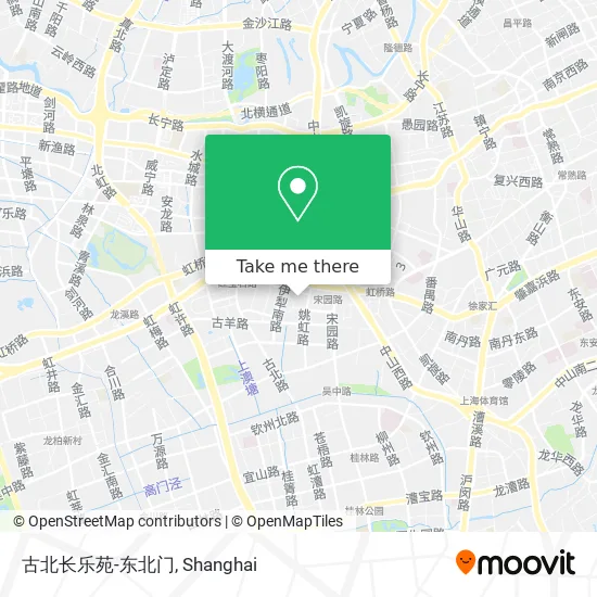 古北长乐苑-东北门 map