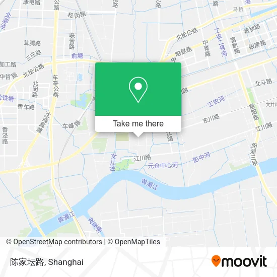 陈家坛路 map