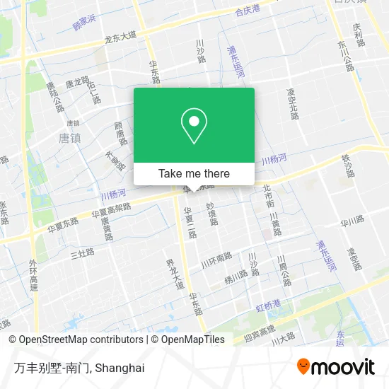 万丰别墅-南门 map