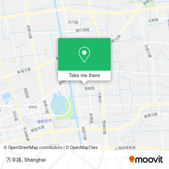 万丰路 map