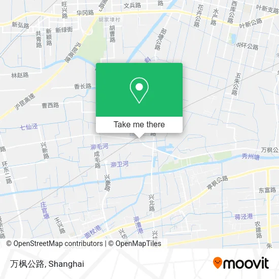 万枫公路 map