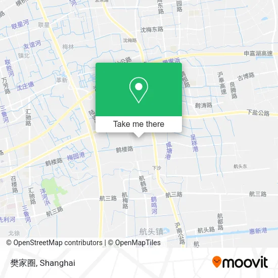 樊家圈 map