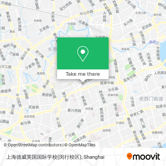 上海德威英国国际学校(闵行校区) map