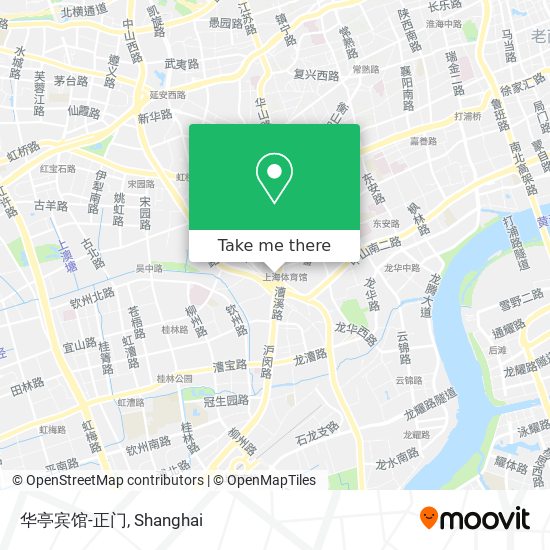 华亭宾馆-正门 map