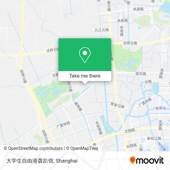 大学生自由港轰趴馆 map