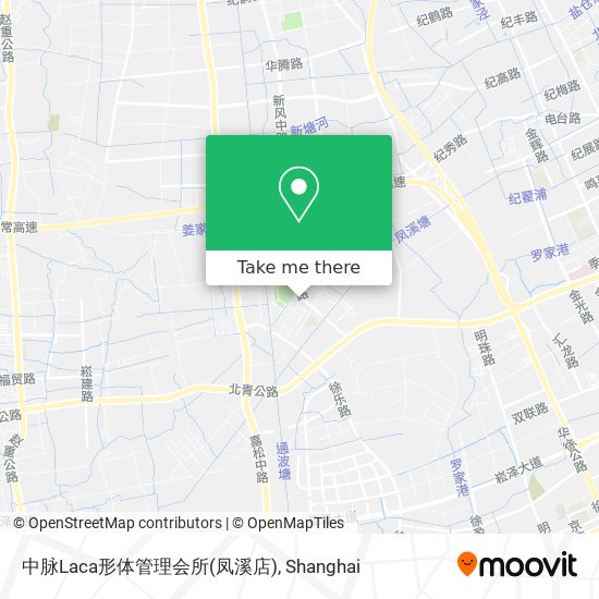 中脉Laca形体管理会所(凤溪店) map