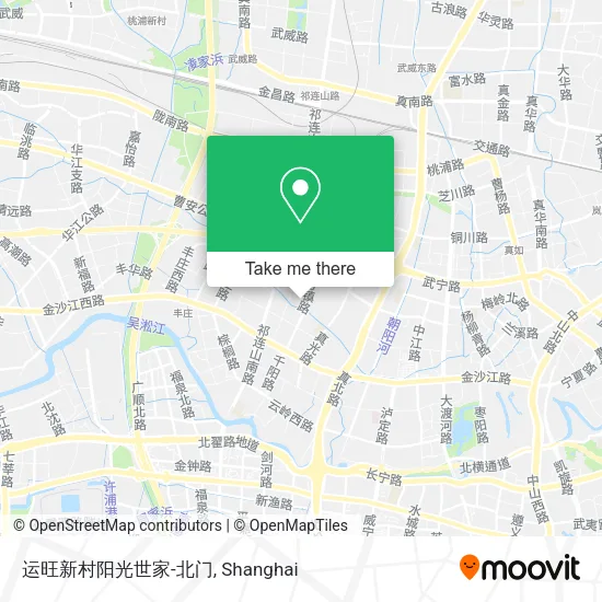 运旺新村阳光世家-北门 map