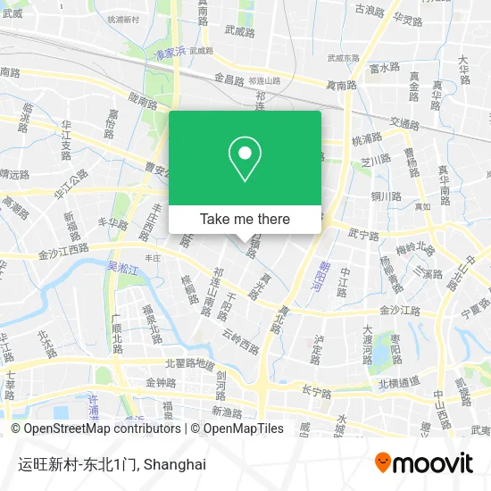 运旺新村-东北1门 map
