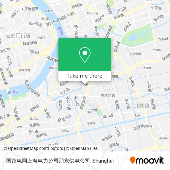 国家电网上海电力公司浦东供电公司 map