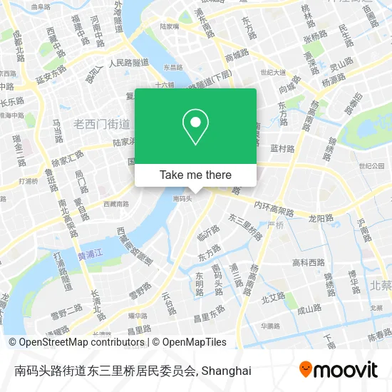 南码头路街道东三里桥居民委员会 map