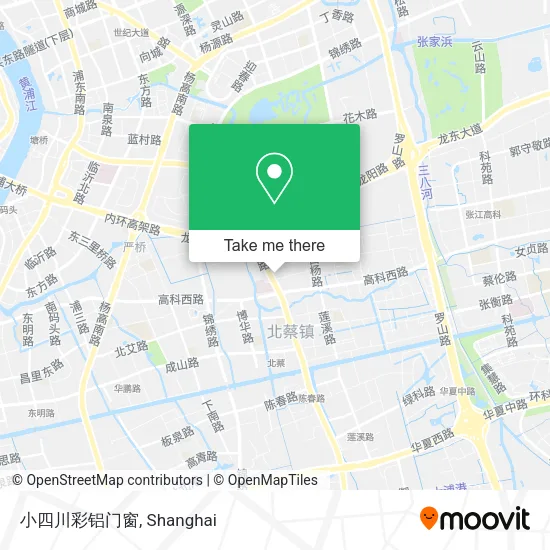 小四川彩铝门窗 map