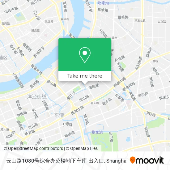 云山路1080号综合办公楼地下车库-出入口 map