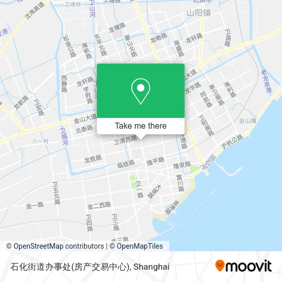 石化街道办事处(房产交易中心) map