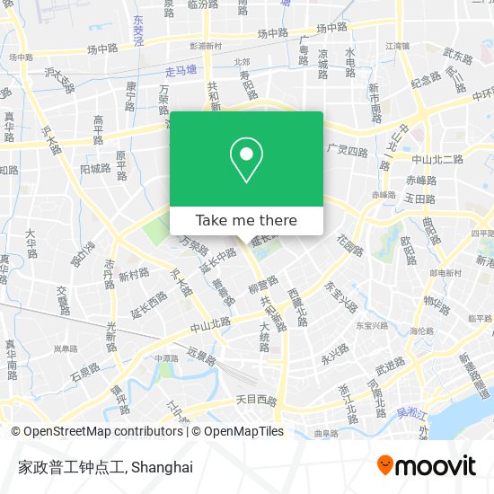 家政普工钟点工 map