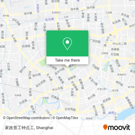家政普工钟点工 map