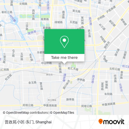 普政苑小区-东门 map