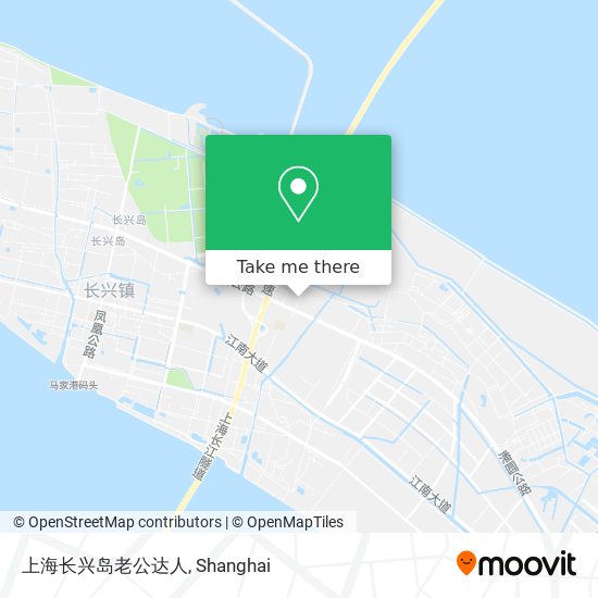 上海长兴岛老公达人 map