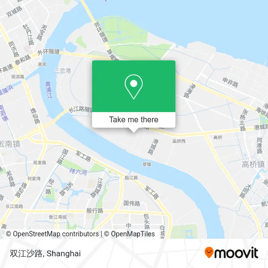 双江沙路 map