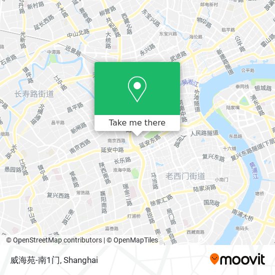 威海苑-南1门 map